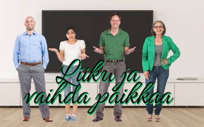 Esiintyessä liikkuminen